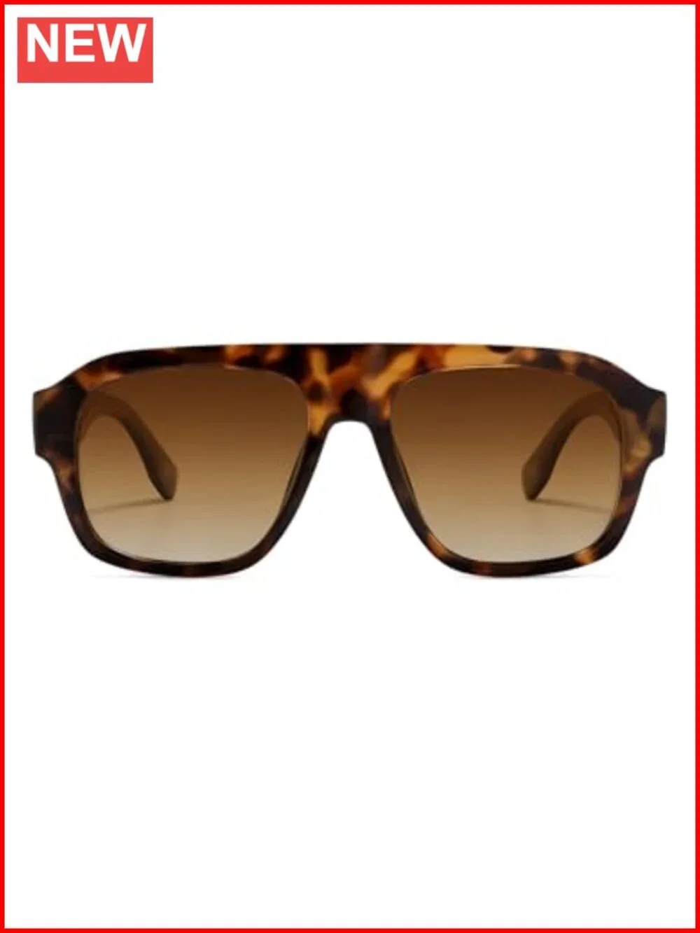 Oversized Polarized Aviator Sunglasses UV400 Protection Full Frame
